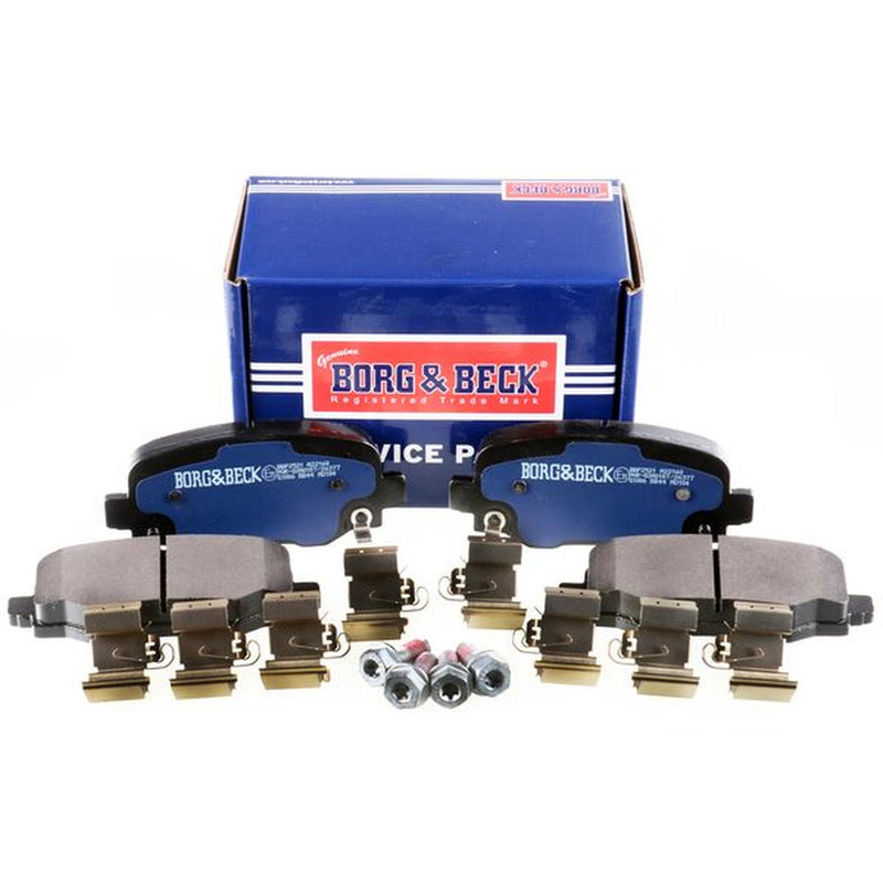 Borg & Beck 4 x Rear Brake Pad Set BBP2521