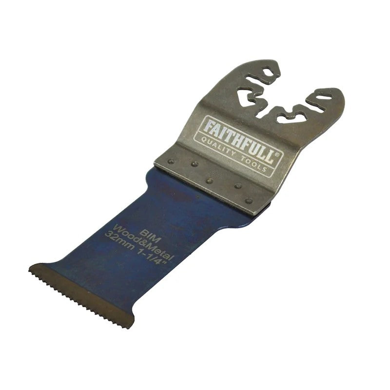 Faithfull Premium Arc Cut Wood & Metal Bi-Metal Blade 32-65mm