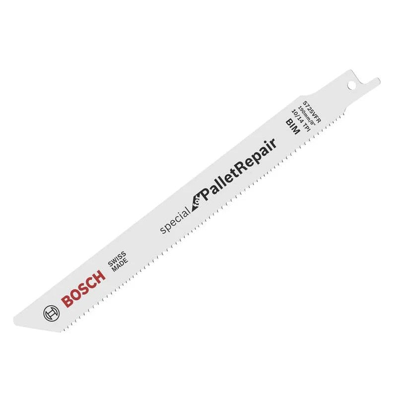 Bosch Powertool Accessories PRO Pallet Repair S725VFR Blade 190mm 10-14 TPI