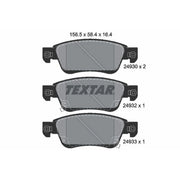 Textar Front Brake Pad Set 2493001