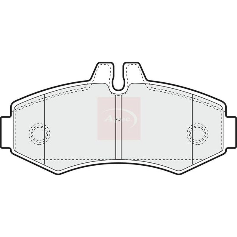 Apec Front Brake Pad Set PAD1074
