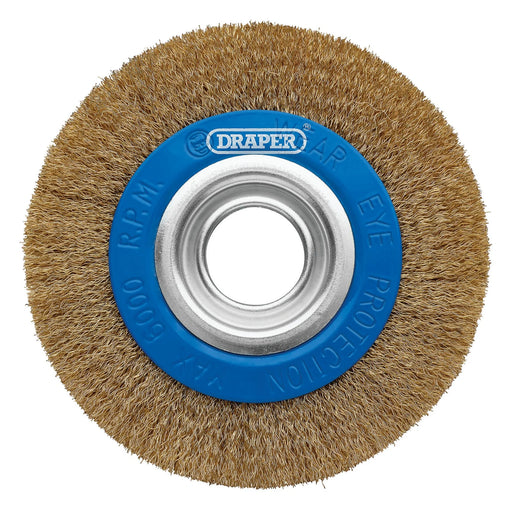 Draper Bench Grinder Wire Wheel Brush 150mm x 31.75mm