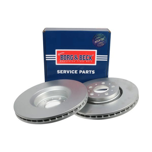 Borg & Beck 2 x Vented Front Brake Discs BBD4389