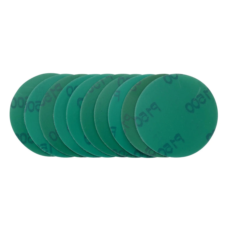 Draper Wet and Dry Sanding Discs with Hook and Loop, 1500 Grit
