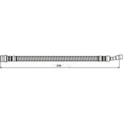 Apec Brake Hydraulic Hose Line Front HOS4005
