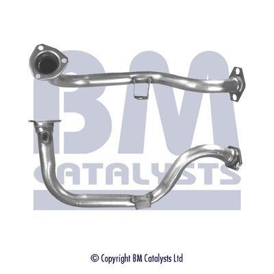 BM Catalysts Exhaust Pipe Front Stainless Steel Fits Citroen Xsara Peugeot 306 BM - Town Parts