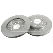Borg & Beck 2 x Vented Front Brake Discs BBD5494
