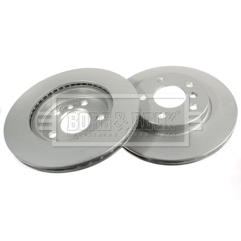 Borg & Beck 2 x Vented Front Brake Discs BBD5494