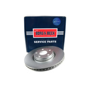 Borg & Beck 2 x Vented Front Brake Discs BBD5893S