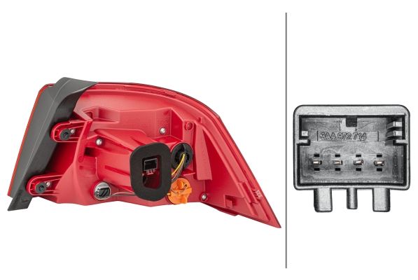 Hella 2SK 010 744-031 Tail Light Assembly