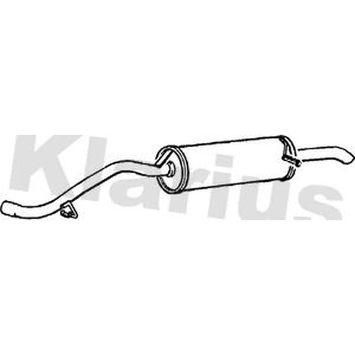 Klarius Box With Tail Pipe Rear AN536W