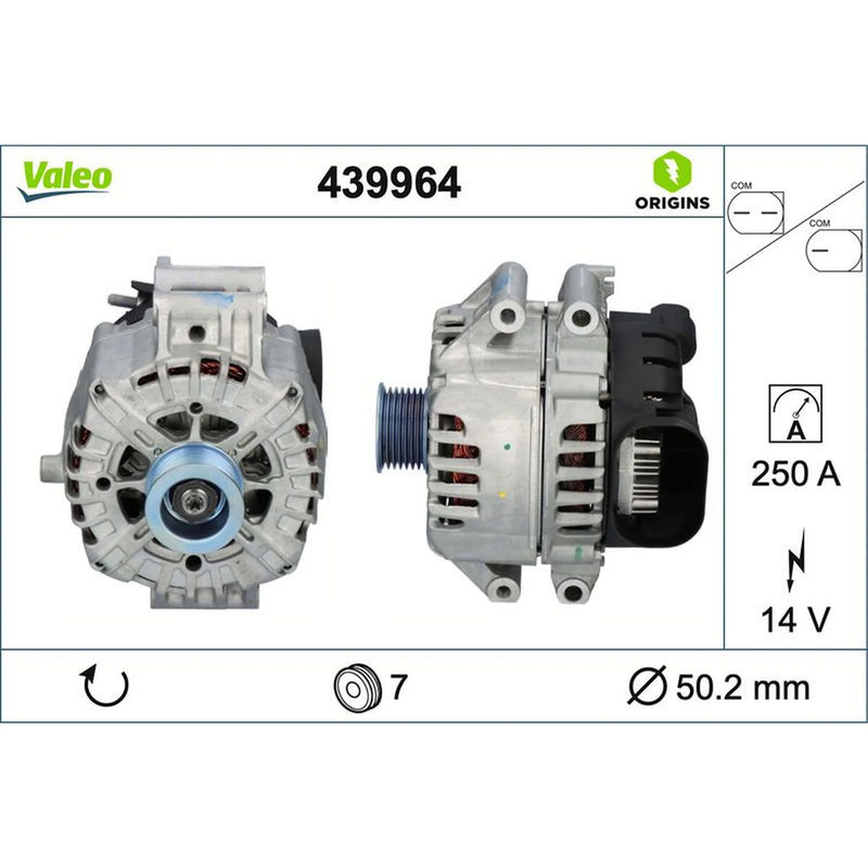 Valeo Car Alternator 12V 439964