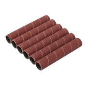 Draper Sanding Sleeves 19x115mm 80 Grit Pack of 6