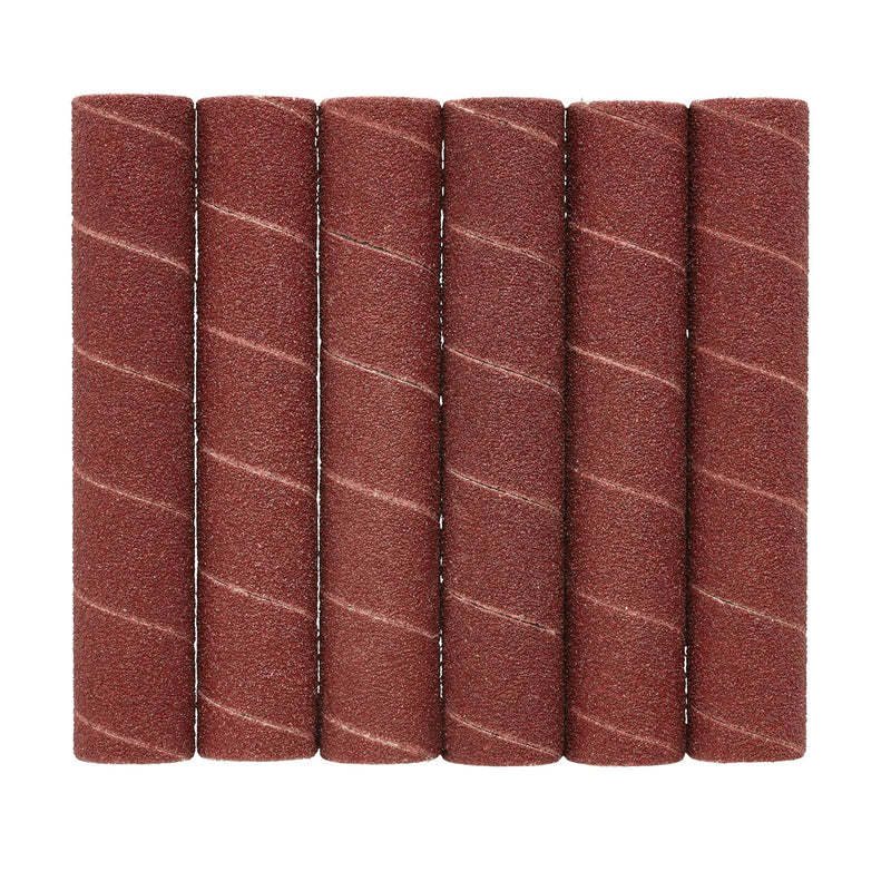 Draper Sanding Sleeves 19x115mm 80 Grit Pack of 6