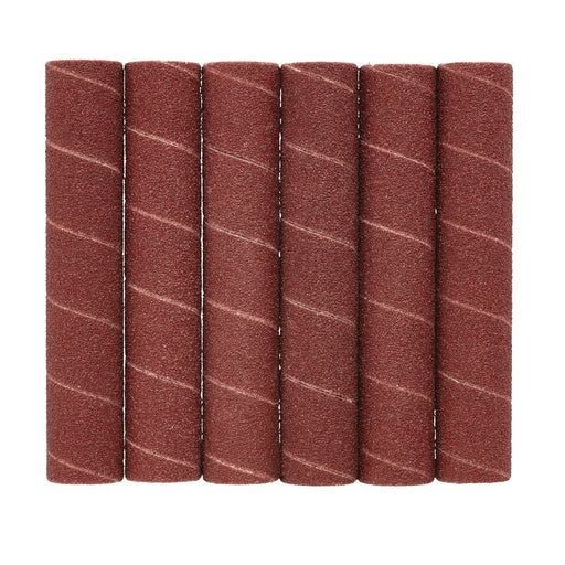 Draper Sanding Sleeves 19x115mm 80 Grit Pack of 6
