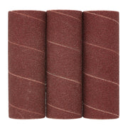Draper Aluminium Oxide Sanding Sleeves 38x115mm 80 Grit Pack of 3