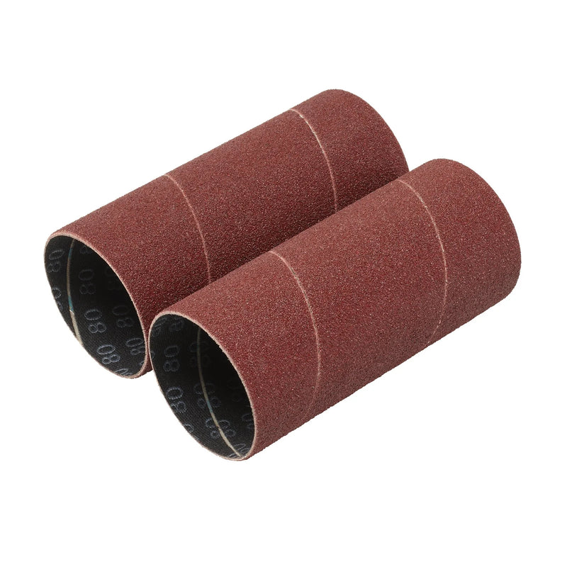 Draper Sanding Sleeves 50x115mm 80 Grit Pack of 2