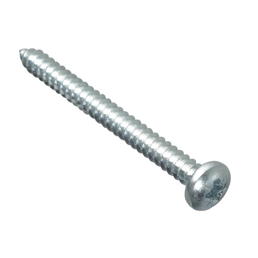 ForgeFix Self-Tapping Screw Pozi Compatible Pan Head ZP 2in x 10 ForgePack 8