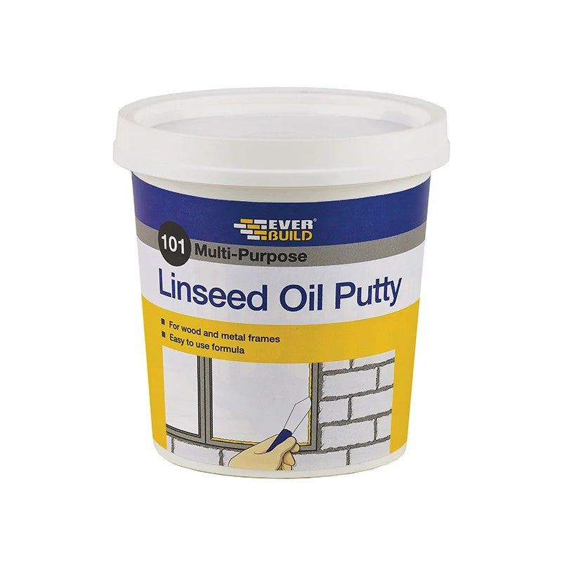 Everbuild Sika 101 Multi-Purpose Putty Natural 0.5kg - 480207