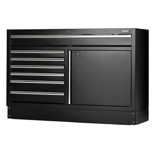 Bunker Modular Floor Cabinet 7 Drawer 1360mm with Soft-Close