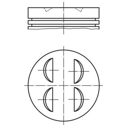 Mahle Piston Cylinder Bore = 96mm 002 68 01