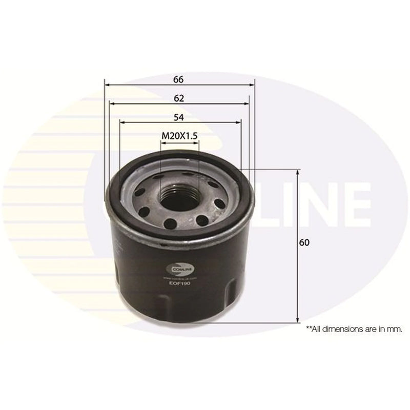 Comline Engine Oil Filter EOF190