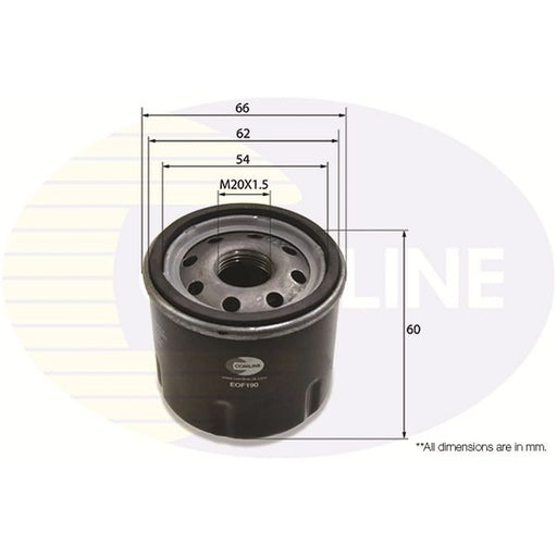 Comline Engine Oil Filter EOF190