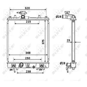 NRF Engine Radiator 53927