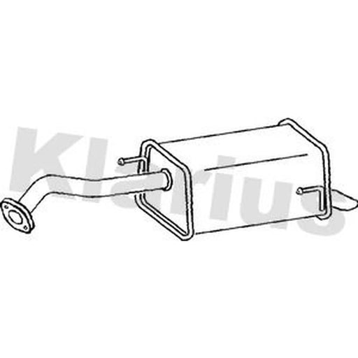 Klarius Box With Tail Pipe Rear DN708Q
