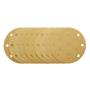 Draper Gold Sanding Discs 150mm 180 Grit with 15 Dust Extraction Holes