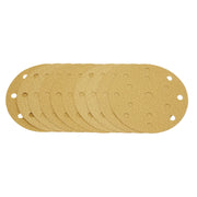 Draper Gold Sanding Discs 150mm 180 Grit with 15 Dust Extraction Holes