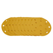 Draper Gold Sanding Discs 150mm 320 Grit with 15 Dust Holes (Pack of 10)