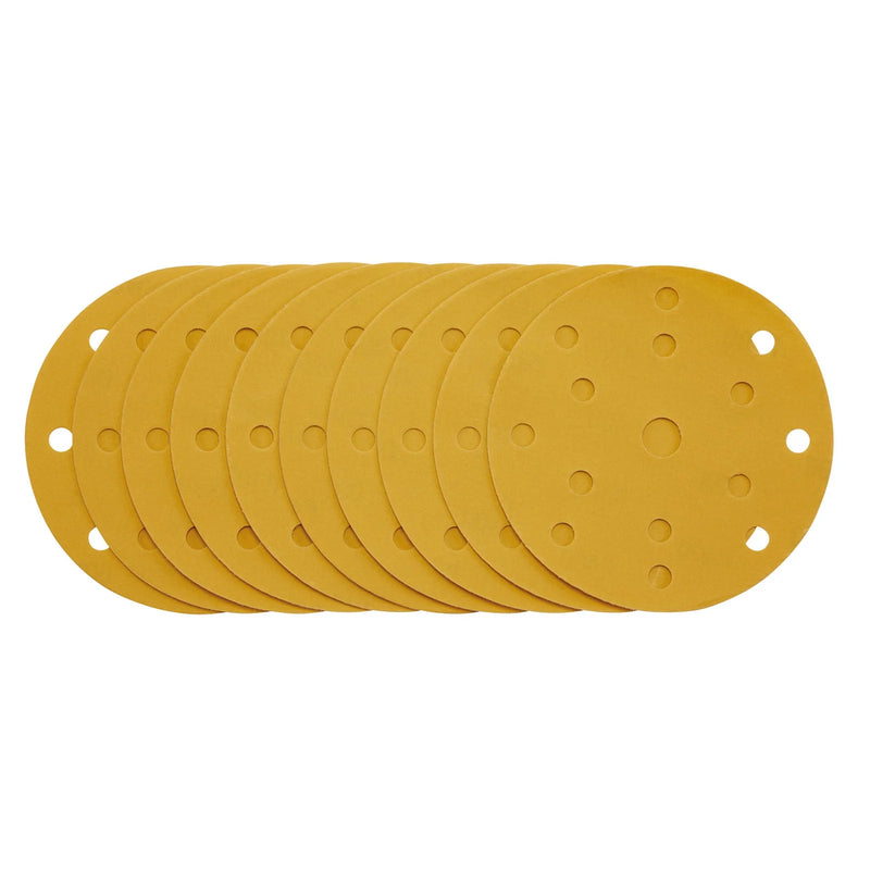 Draper Sanding Discs 150mm 400 Grit with Dust Extraction Holes