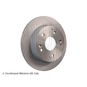 Blue Print 2 x Solid Rear Brake Discs ADH24372