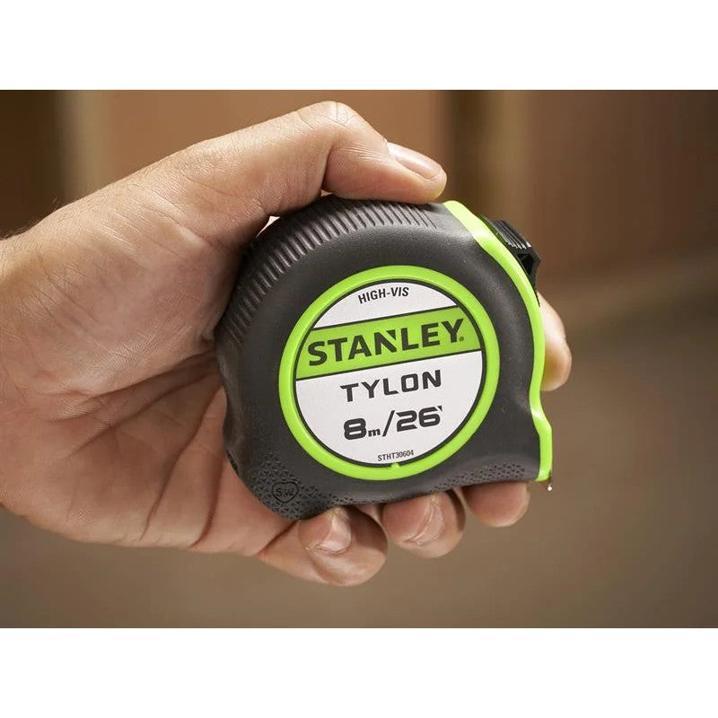 STANLEY® Hand Tools Hi-Viz Tylon 8M/Ex25Mm Tape Bulk - STHT30604-1