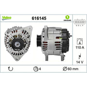 Valeo Car Alternator 12V 616145