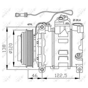 NRF Air Conditioning Compressor 32167