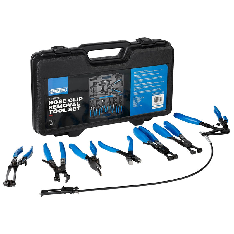 Draper Hose Clip Removal Tool Set 18-54mm