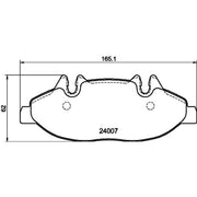 DON Front Brake Pad Set PCP1668