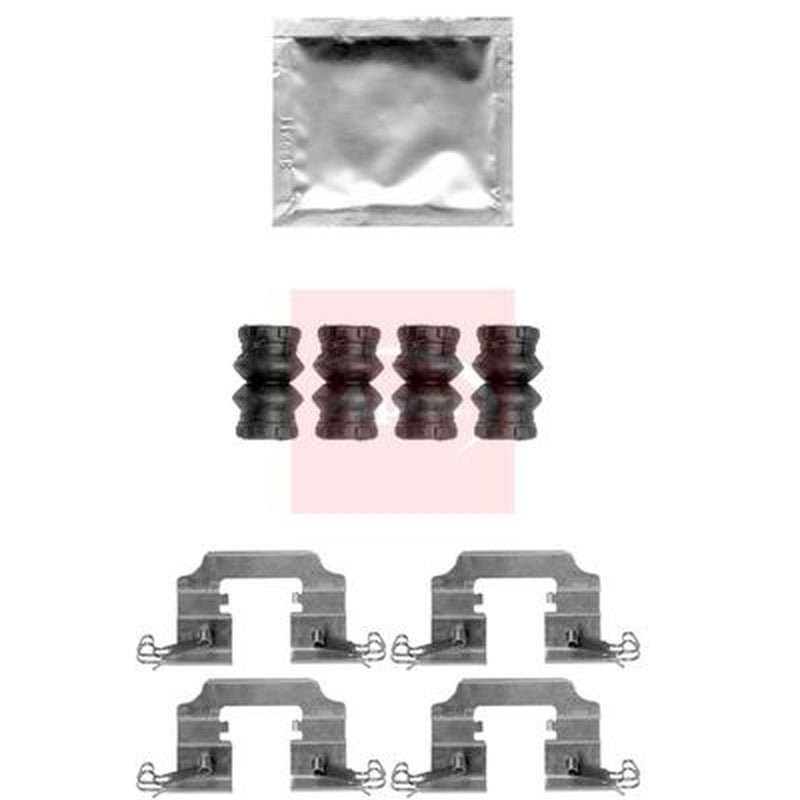 Apec Brake Pad Accessory Fitting Kit Rear KIT1592