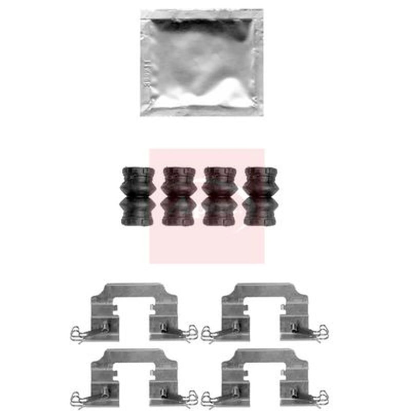 Apec Brake Pad Accessory Fitting Kit Rear KIT1592