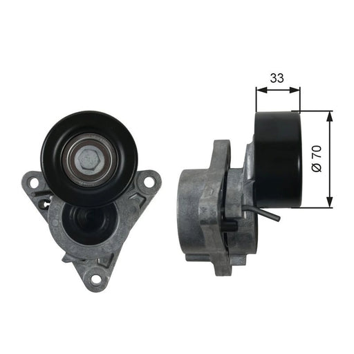Gates Auxiliary Belt Tensioner T39171