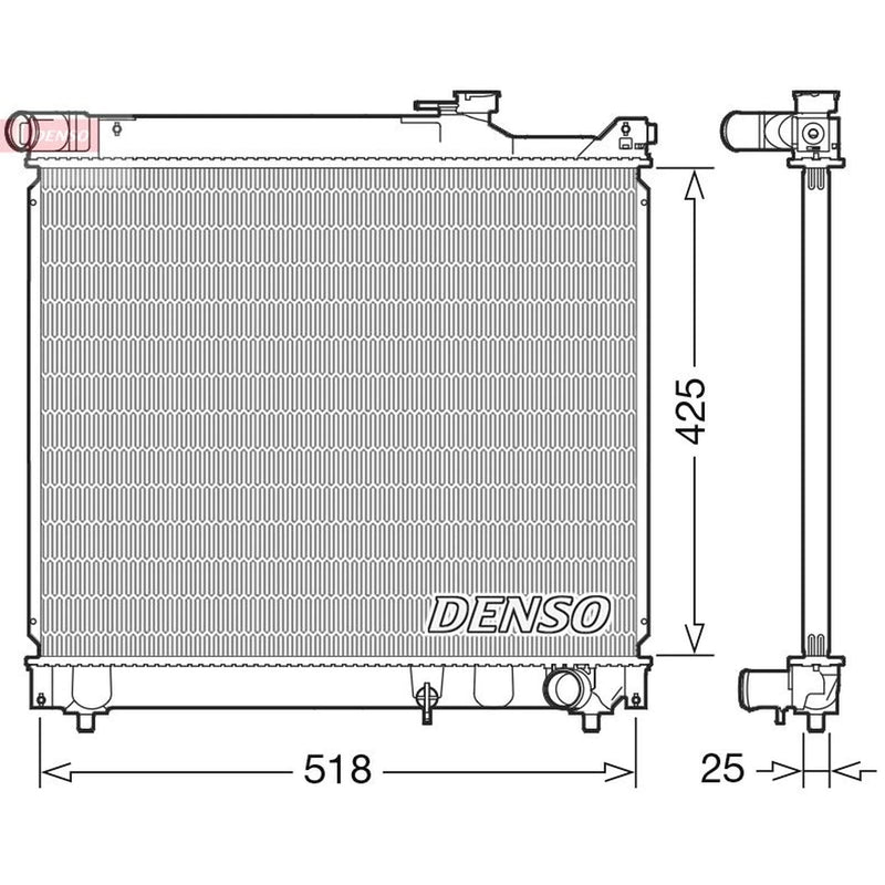 Denso Engine Radiator DRM47037