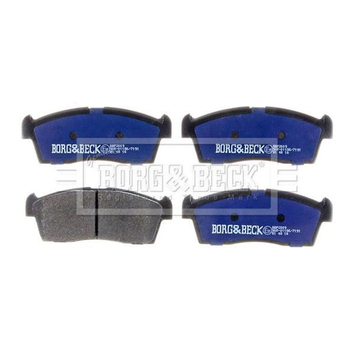 Borg & Beck 4 x Front Brake Pad Set BBP2009