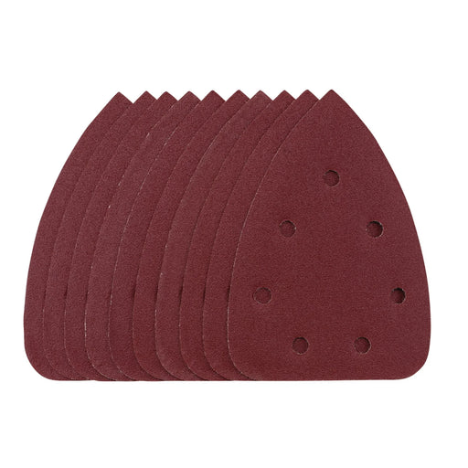 Draper Detail Sanding Sheets 140mm 120 Grit SSD6 (Pack of 10)