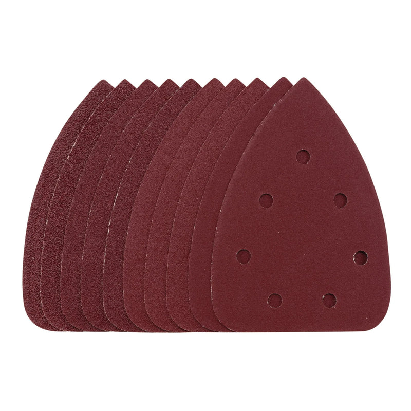 Draper Detail Sanding Sheets 140mm Assorted Grit Pack of 10