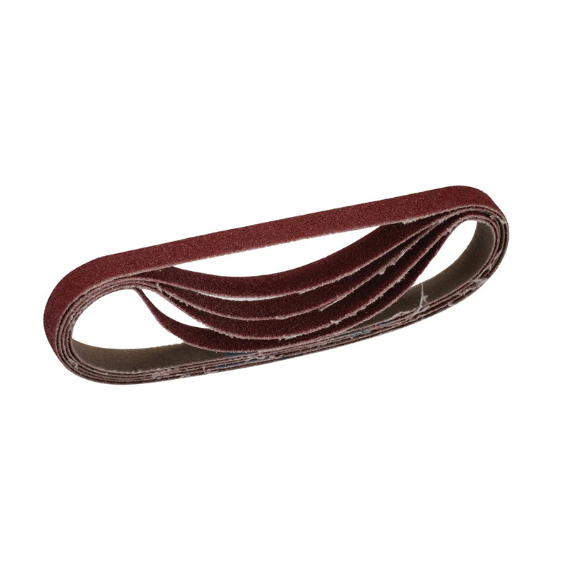 Draper Cloth Sanding Belt 10x330mm 80 Grit Pack of 5