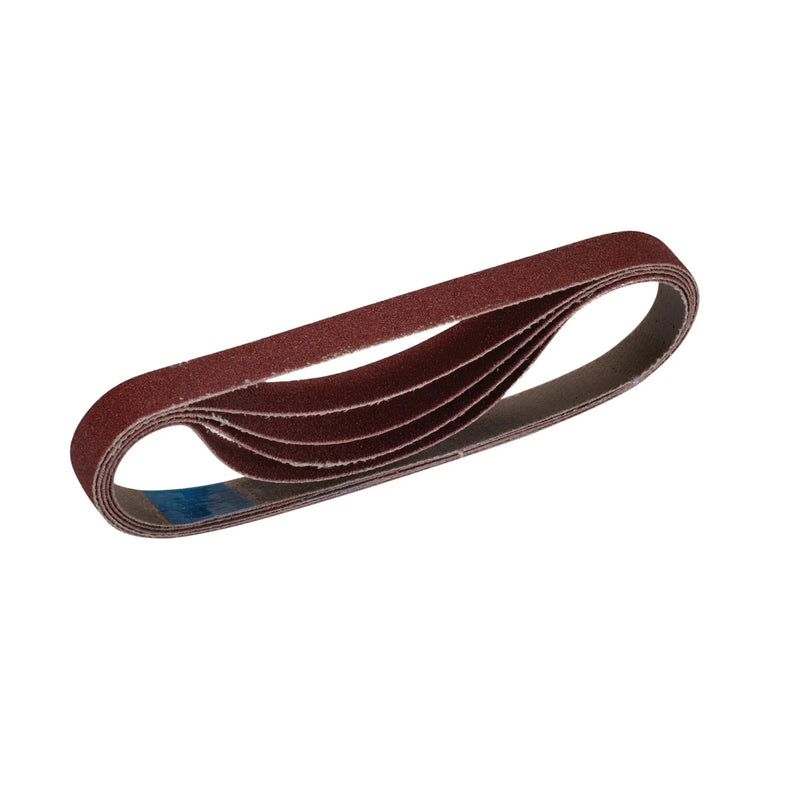 Draper Cloth Sanding Belt 10x330mm 120 Grit (Pack of 5)