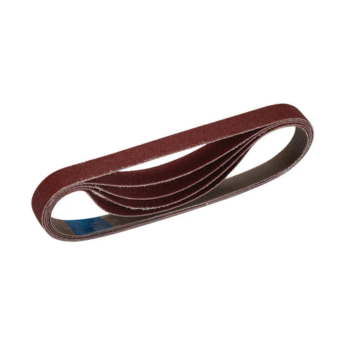 Draper Cloth Sanding Belt 10x330mm 120 Grit (Pack of 5)