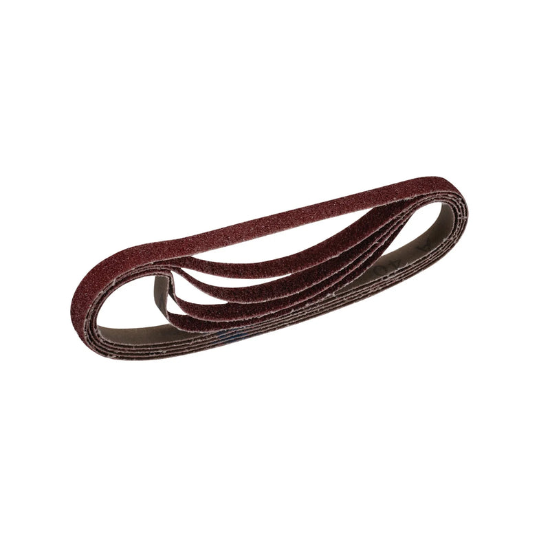 Draper Cloth Sanding Belt 13x457mm 40 Grit (Pack of 5)